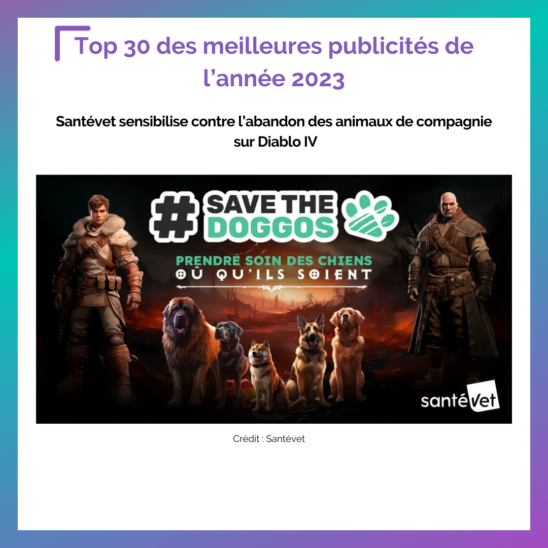 publicité Santévet 2023